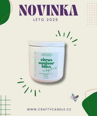 Léto volá – a komáři taky. Ale my máme plán! Novinka Citrus Outdoor Bliss je tu, aby tě zachránila před vším, co bzučí,...